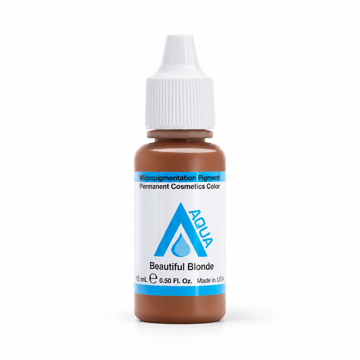 Li Pigments Aqua Beautiful Blonde Pigment 7ml / 15ml — bottle on white with soft shadow