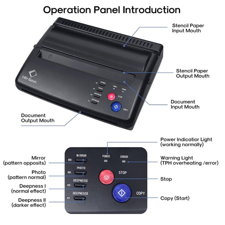 LifeBasis MT200 Thermal Stencil Machine Copier - BVShop