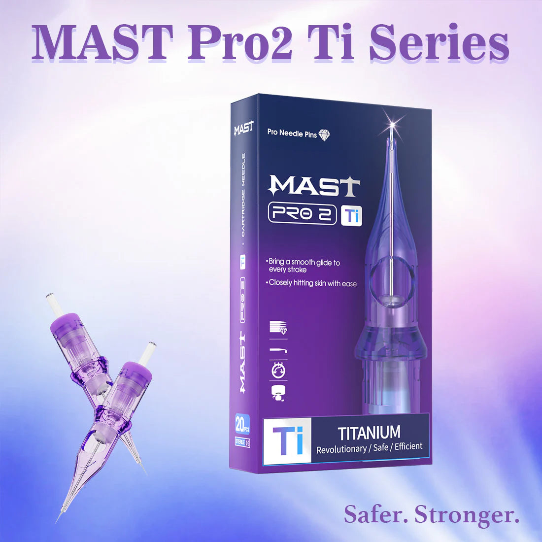 Mast Pro 2 Ti Rundliner-Kartuschen