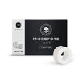 BVShop Micropore Tape 2.5cm x 9.1m, hypoallergenic medical adhesive tape, shown in a close-up image.