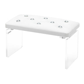 Momo Diamond manicure support stand Velour Ecru - BVShop