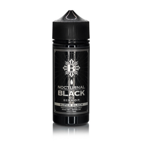Nocturnal By Bishop Super Black 118ml — Flasche auf weißem Hintergrund