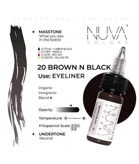 Nuva Colors Stunning Eyes Set 8x15ml - BVShop