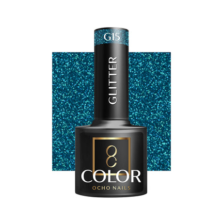 OCHO NAILS Hybrid nail polish glitter G15 -5 g - BVShop