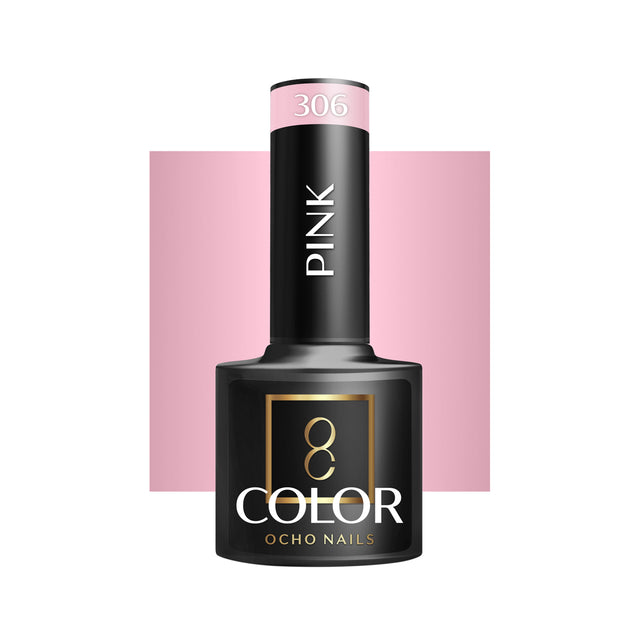 OCHO NAILS Hybrid nail polish pink 306 -5 g - BVShop