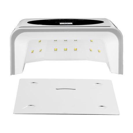 OCHO NAILS LED UV lamp X22 72W wireless white with mirrored bottom - BVShop