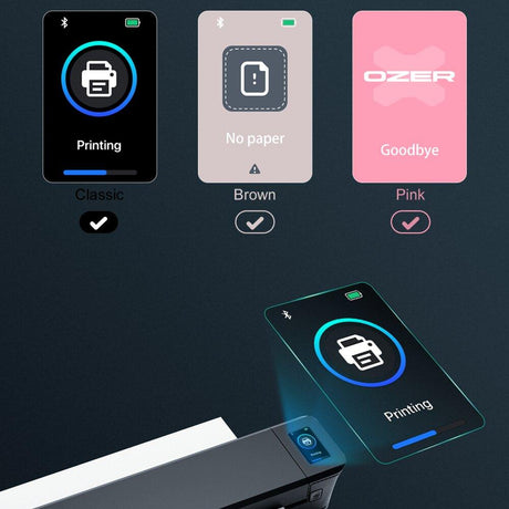 OZER X Wireless Thermal Stencil Printer - BVShop