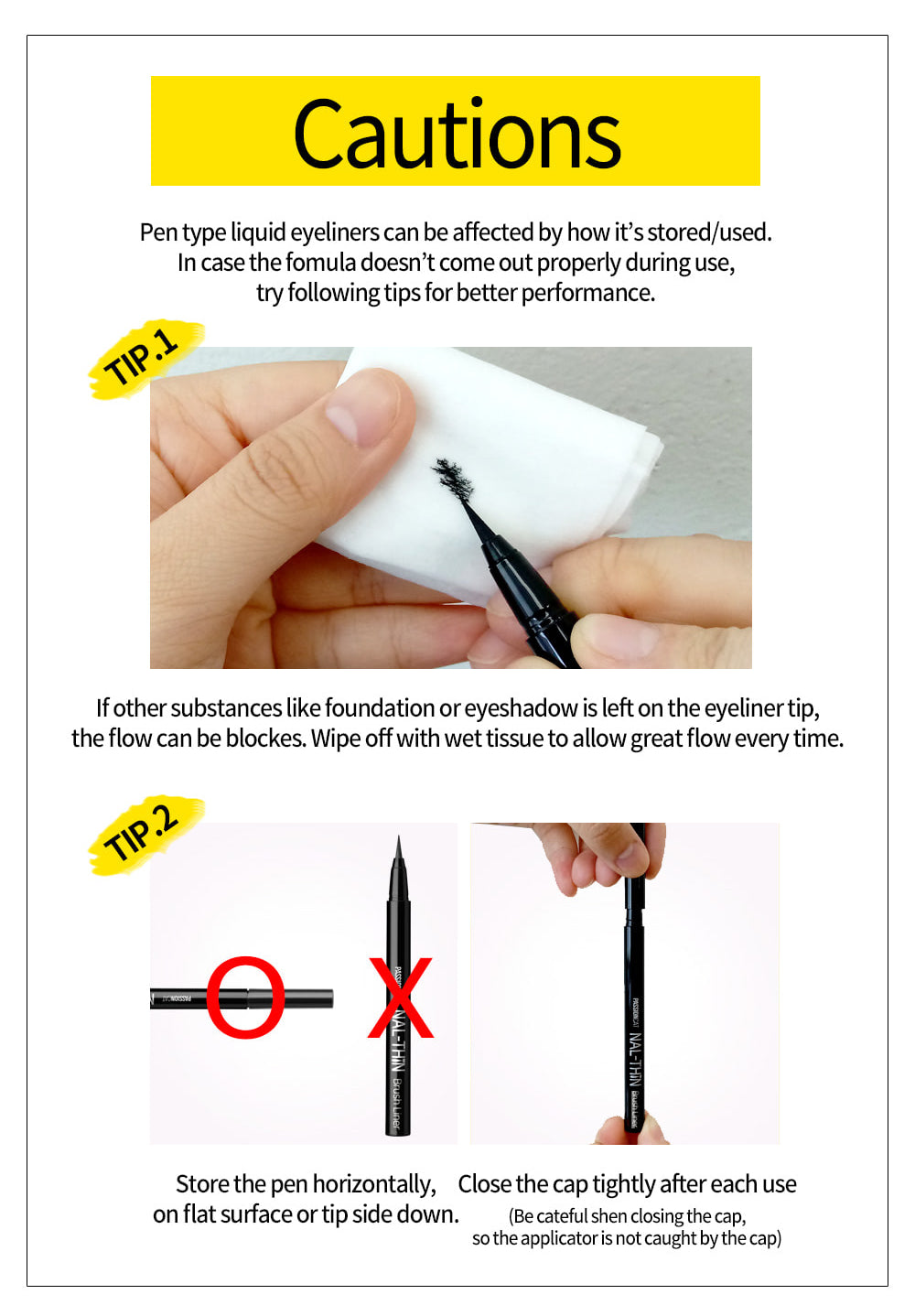 PassionCat Nal-Thin Brush Liner - BVShop