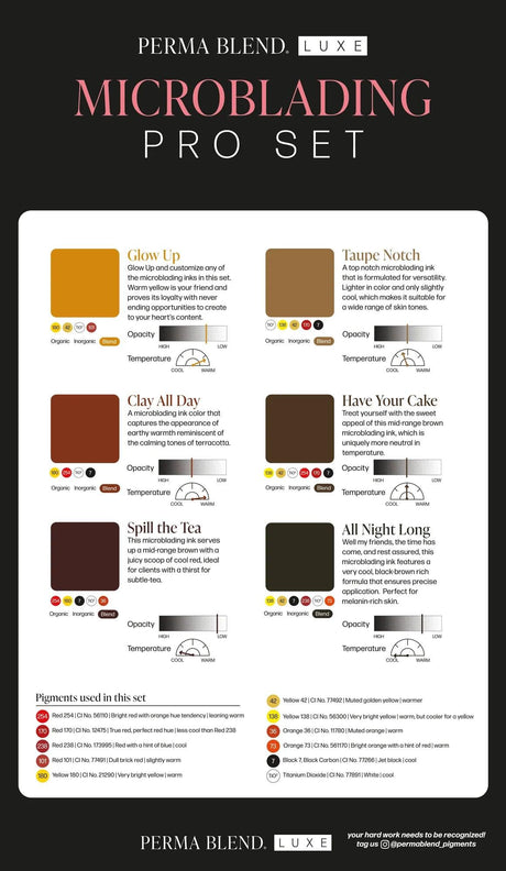 Perma Blend Microblading Pro Pigments Have Your Cake 10ml - BVShop