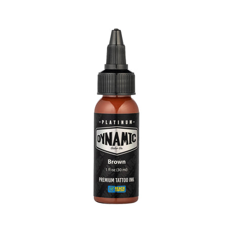 Platinum By Dynamic Tattoo Ink Brown 30ml – BVShop