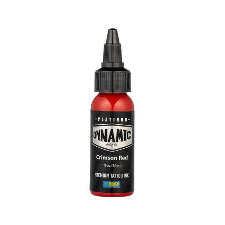 Platinum By Dynamic Tattoo Ink Crimson Red 30ml – BVShop