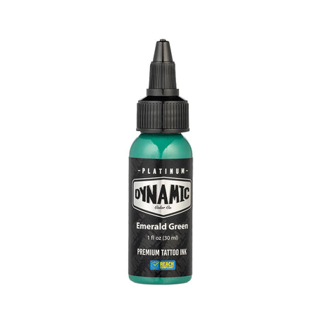 Platinum By Dynamic Tattoo Ink Emerald Green 30ml – BVShop