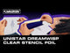 Unistar Dreamwisp Klare Schablonenfolie