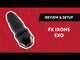 FK Irons EXO mit RCA Bolt – Stealth 2.5mm