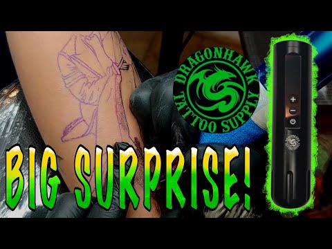 Dragonhawk Mast X10 Wireless Tattoo Pen