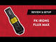 FK Irons Flux Max mit 2x PowerBolt II – Gold/Stealth