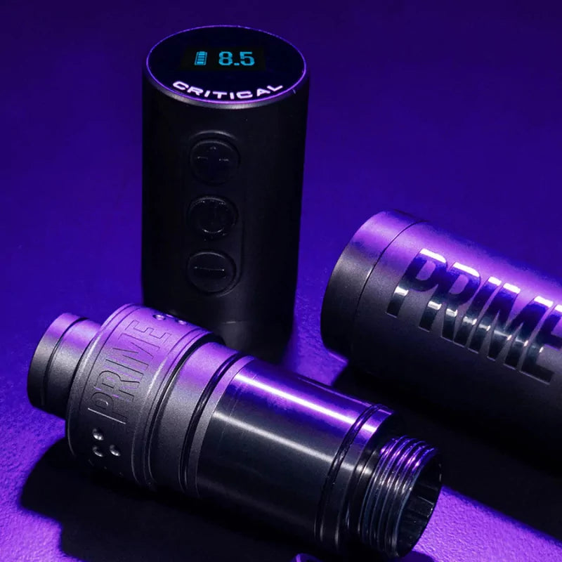 Prime X Critical Tattoo Wireless Machine Pen Full Set - BVShop