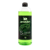 Proton Concentrated Soap 1000ml bottle with label, showcasing a clear liquid cleaning product for household use.