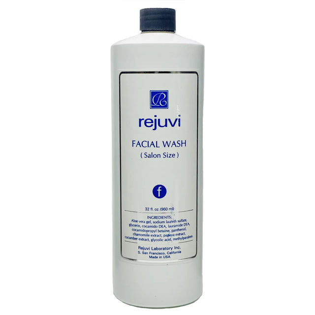 Rejuvi f Schäumender Gesichtsreiniger 960ml, Flasche mit Verschluss