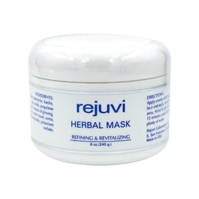 Rejuvi Herbal Mask 240g jar refining and revitalizing face mask