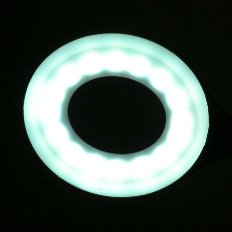Ring led lamp snake on the desk white - BVShop