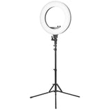 Ring light 18 "48w led black + tripod - BVShop