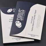 Sirius SIRIUS Tattoo Stencil Transfer Paper Universal, white sheets for easy tattoo stencil transfer, professional quality tattoo supplies