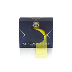 Skin Monarch Clip Cords Sleeves 50 x 800mm Yellow 125 pcs. - BVShop