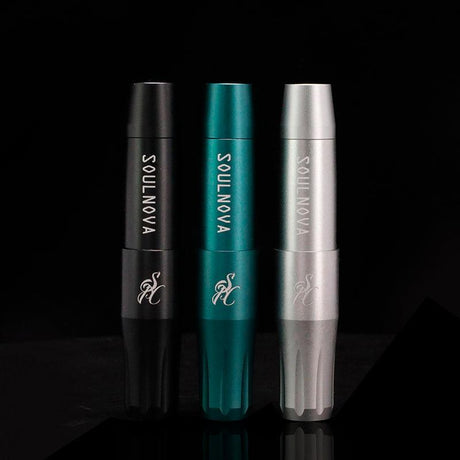 Soulnova The Flora PMU And Tattoo Machine Silver - BVShop