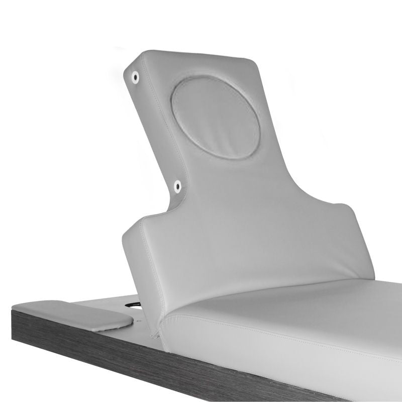 Spa cosmetic bed azzurro wood 815b heated light gray - BVShop