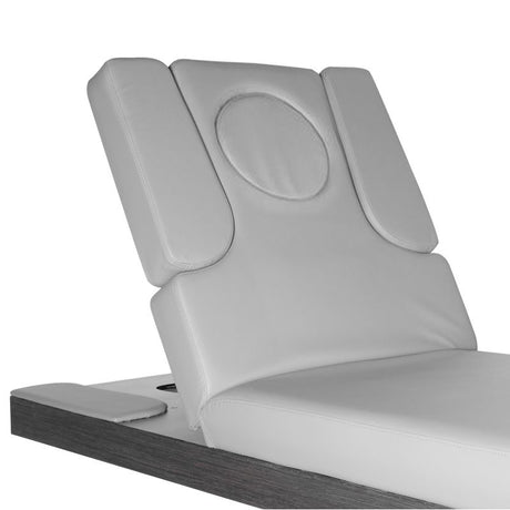 Spa cosmetic bed azzurro wood 815b heated light gray - BVShop