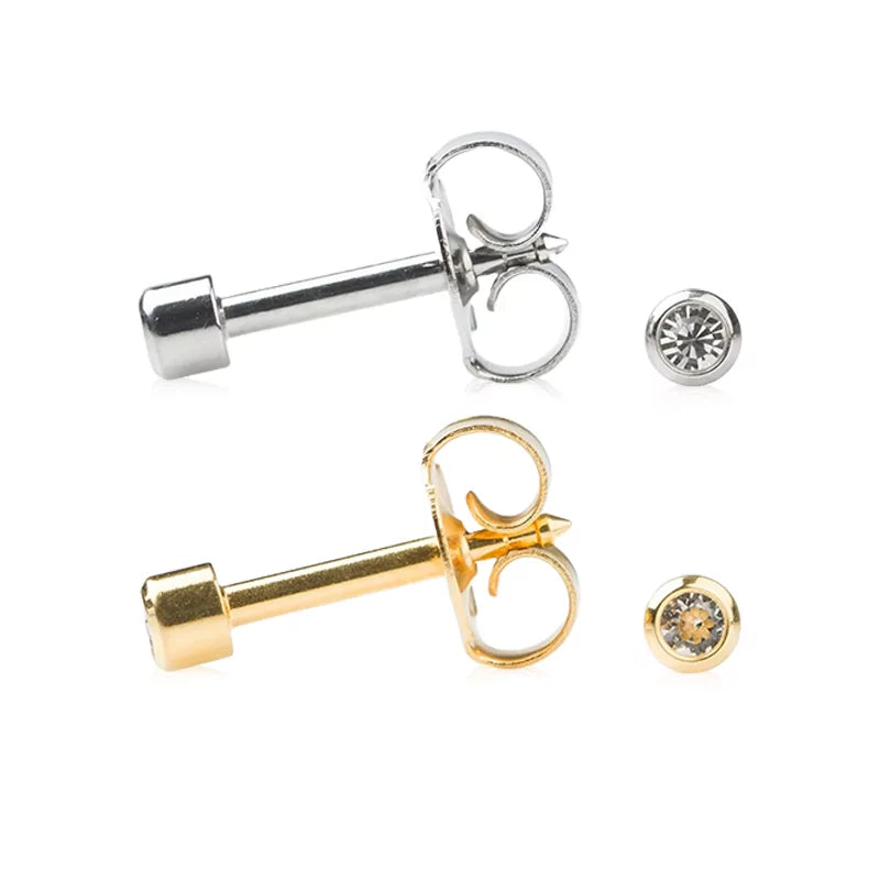 Studex April Kristallfassung Ohrring