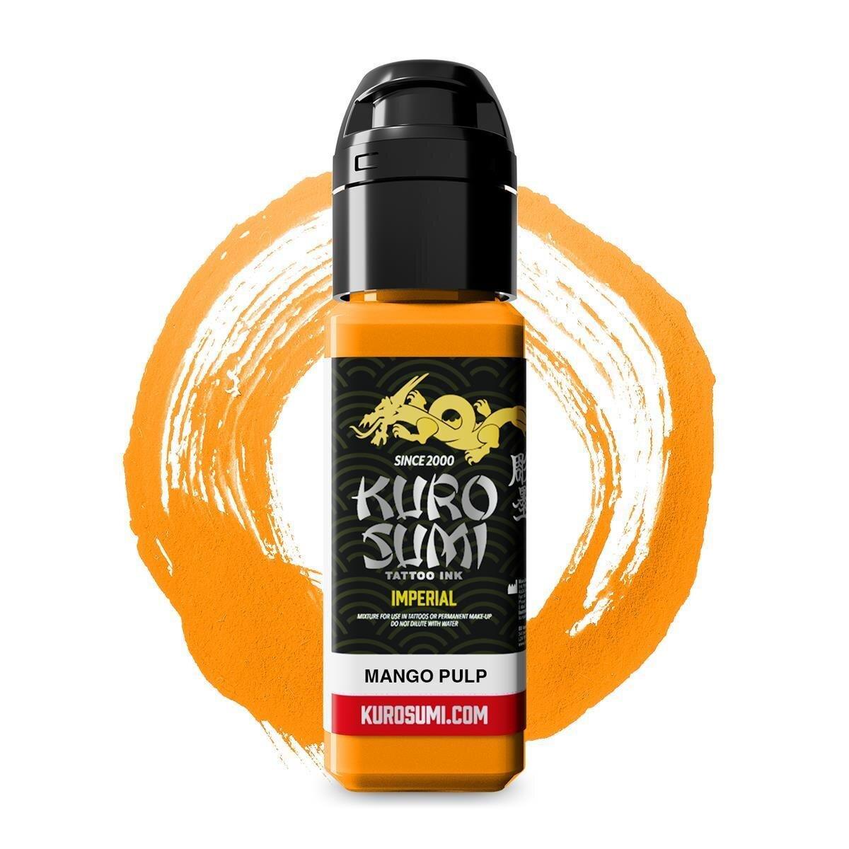Kuro Sumi Imperial Tattoo Ink Mango Pulp