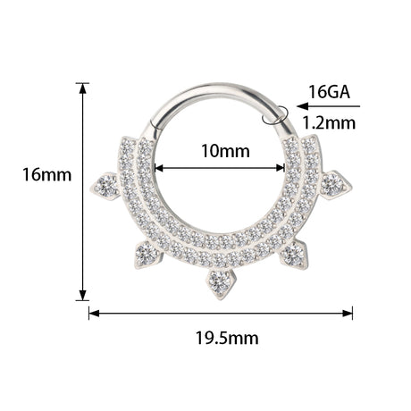 Titan Doppelreif Ring