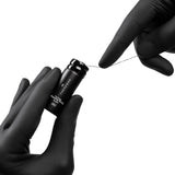The Perma Mapping String Bottle in black, red, and white with a sleek design for organizing and storing mapping strings.