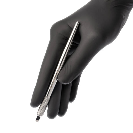 The Perma Microblading Holder by The Perma, a professional tool for microblading pigment and tool organization.