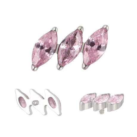 Titanring Diagonal Marquise