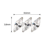 Titanring Diagonal Marquise