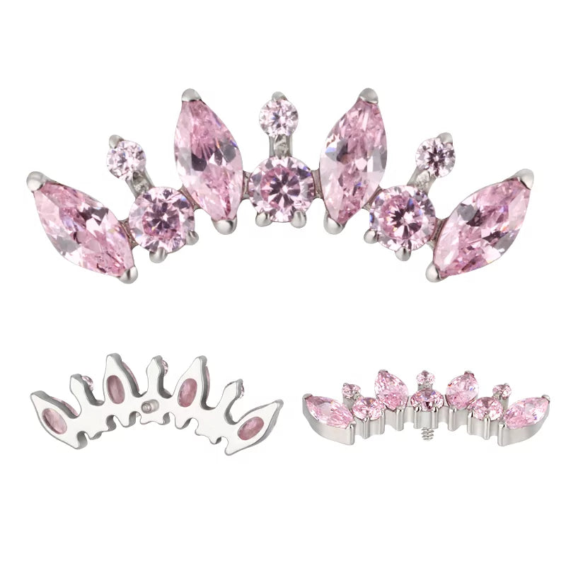 Titanring Rund und Marquise