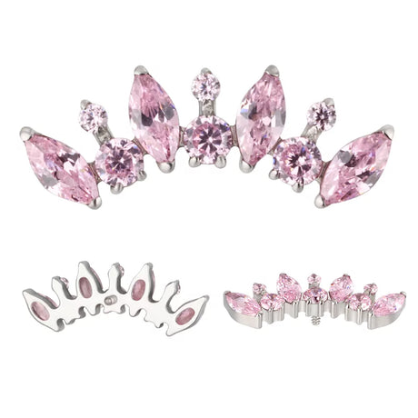 Titanring Rund und Marquise