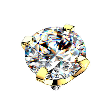 Titanring-Spitzen mit Zirkonia-Fassung