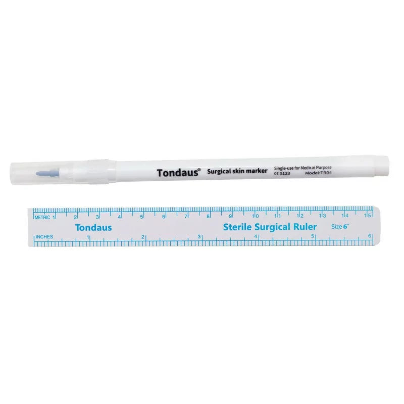 Tondaus Surgical Blue Skin Marker With Ruler TR04 - BVShop