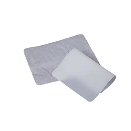 Transparent practice skin by BVShop, 190x140mm, showing a clear, flexible surface used for tattoo practice and skin testing.