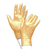 UNIGLOVES Fancy Nitrile Gloves Gold - BVShop