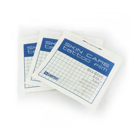 Unistar Skin Care Tattoo Film Dressing, 5pcs, 12.5x12.5cm, transparent protective film for tattoo aftercare.