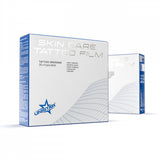 Unistar Skin Care Tattoo Film Dressing, 5 pieces of 12.5x12.5cm, clear protective dressing for tattoo aftercare.