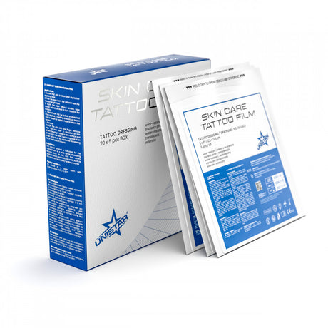 Unistar Skin Care Tattoo Film Dressing 5pcs 12.5x12.5cm - BVShop