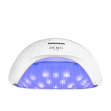 UV LED Lamp OCHO NAILS X13 65W white with mirrored bottom - BVShop