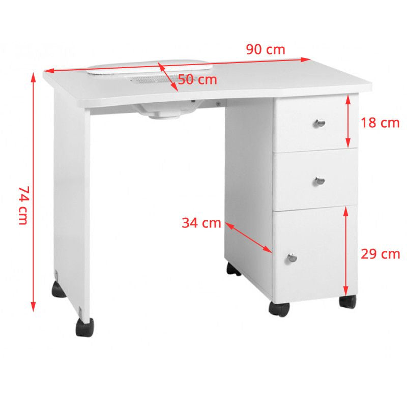 Wood desk with 011b absorber - BVShop