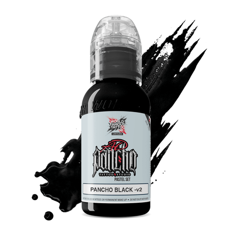 World Famous Limitless Tattoo Ink AD Pancho Black v2 30ml - BVShop
